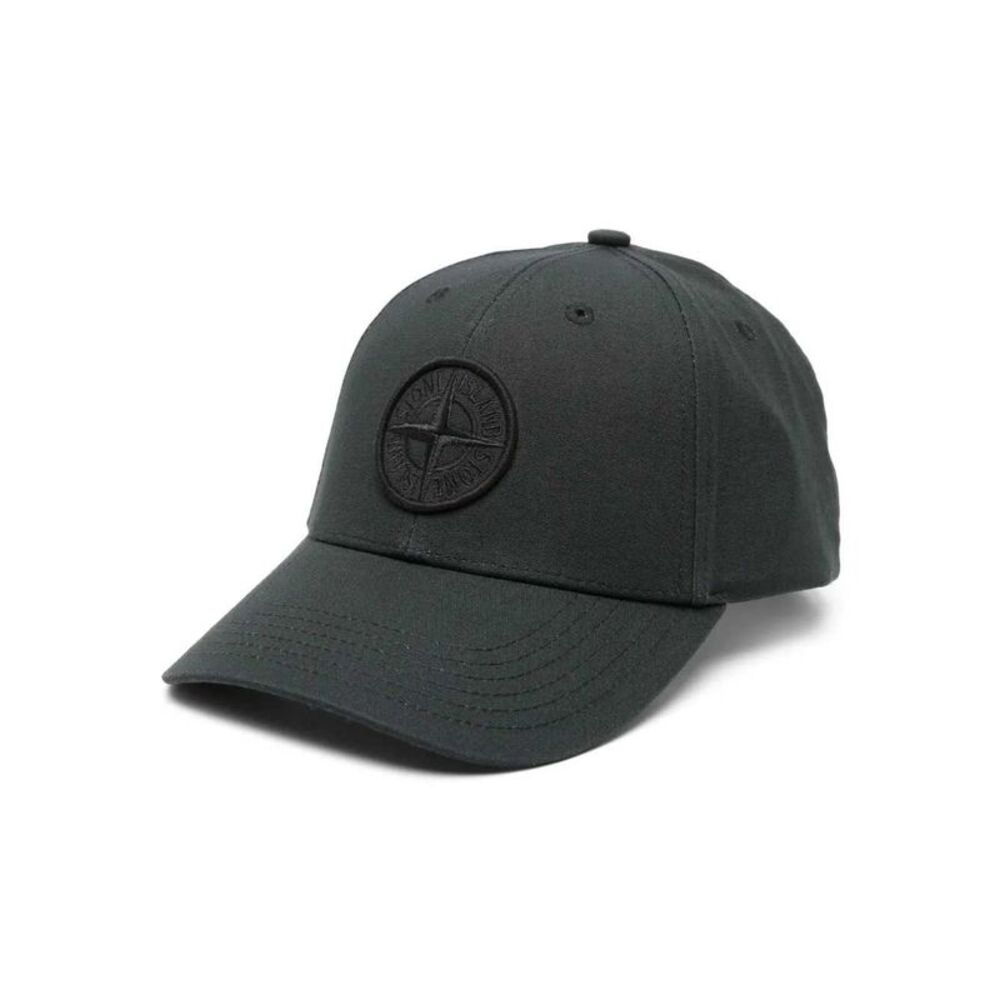 Stone Island Men Embroidered Logo Cap
